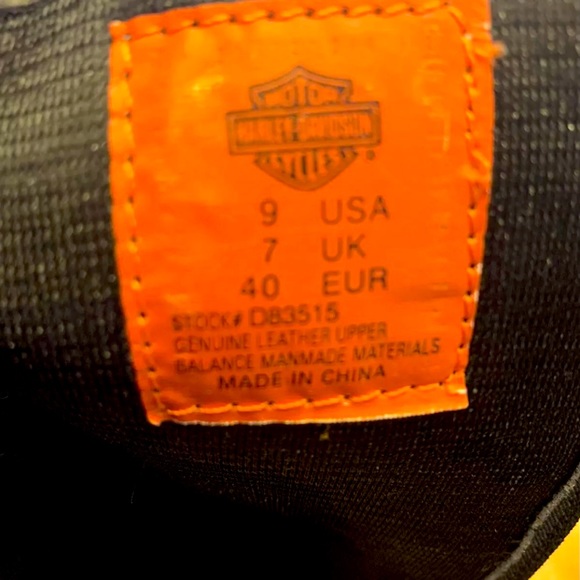 Harley Davidson Women's Leather Stiletto Boots - Picture 8 of 8